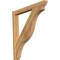 Ekena Millwork Funston Slat Rough Sawn Outlooker, Western Red Cedar, 6"W x 48"D x 48"H OUT06X48X48FST06RWR - alternate 1